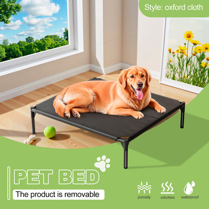 The Bi - material Pet Bed Is Of Your Choice,The Detachable Design Of The Oxford Cloth And Breathable Mesh Pet Bed Combines The Characteristics Of Breathable, Waterproof And Odorless To Create A Comforta - More4LessLB