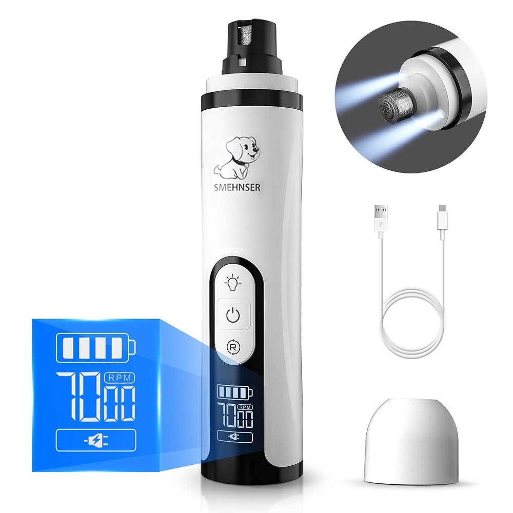 Pet Automatic Nail Piercing Device 3 - speed LED Electric - More4LessLB