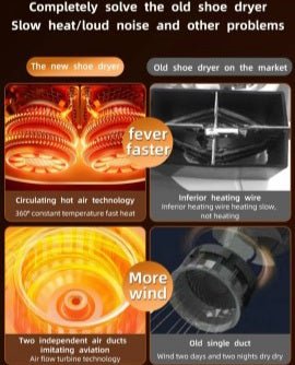 Advanced Shoes Dryer With Sterilization System 