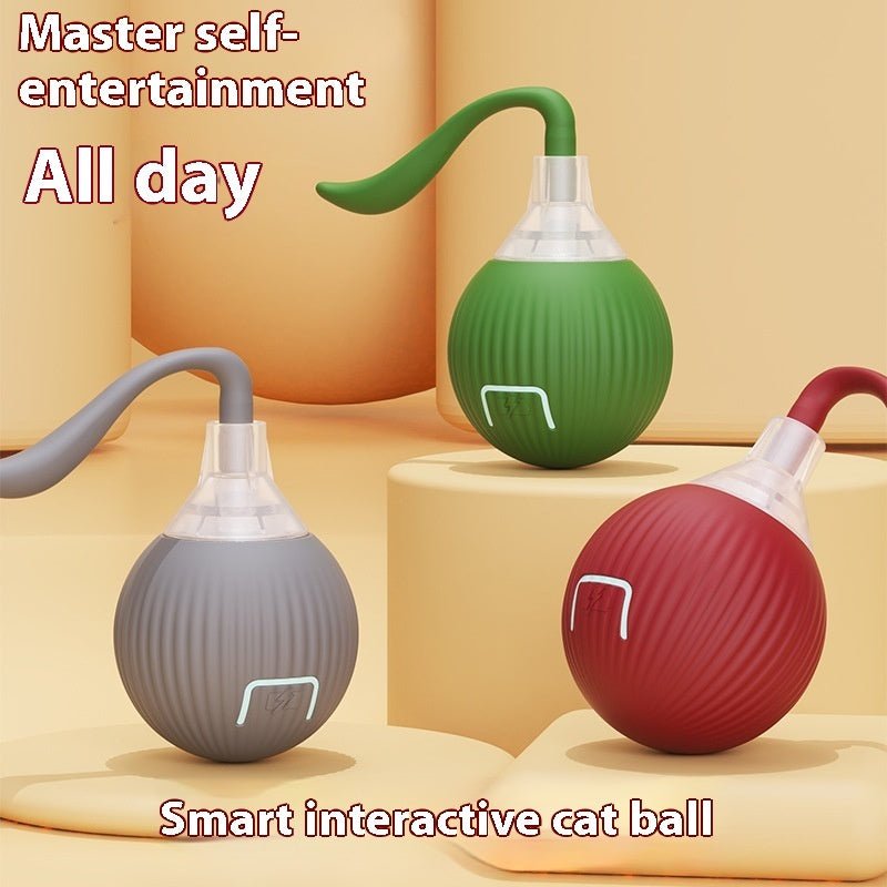 Smart Cat Toy Ball – Rolling & Active Play - More4LessLB