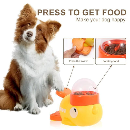 Interactive Dog Puzzle Feeder – Training & Slow Feeding Duck Toy - More4LessLB