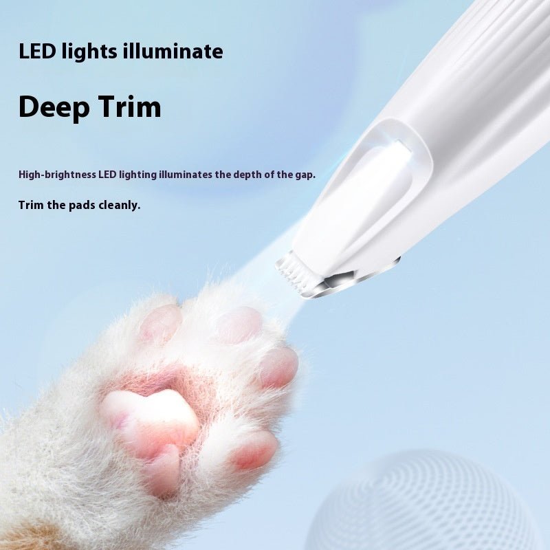 Pets Efficient LED Shaving Cat Dog Foot Hair Electric Clipper Pet Products - More4LessLB