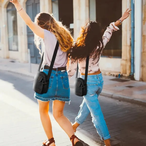 Unisex Crossbody Bags Canvas Phone Tablet PC Shoulder