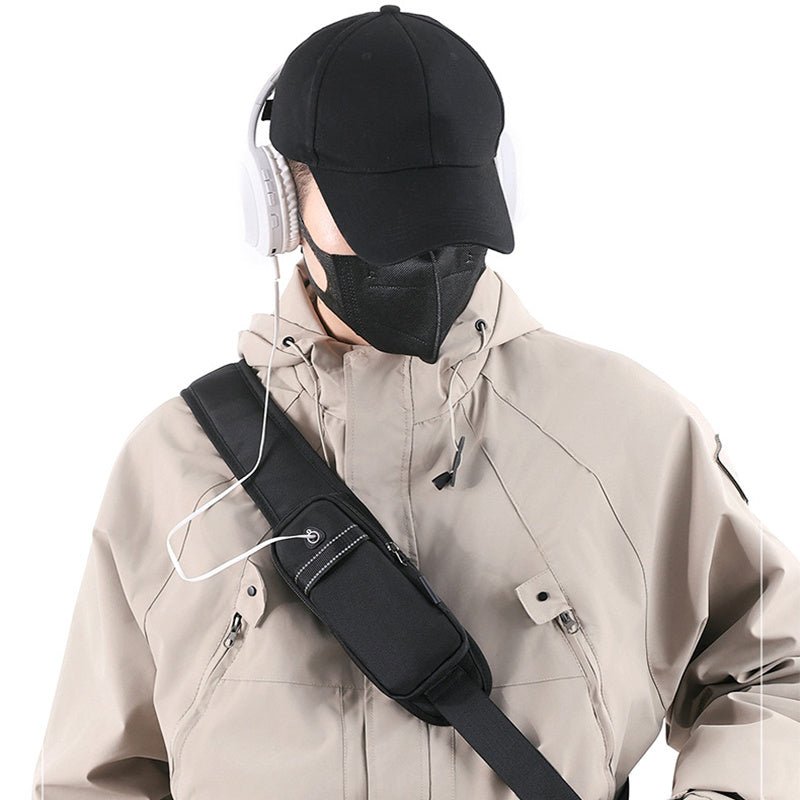 Men's Oxford Cloth Splash - proof Shoulder Crossbody Chest Bag - More4LessLB