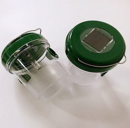 Hornets and wasps UV trap with solar-powered top