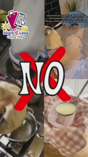 Yogurt & Labneh Strainer front view, 2L capacity

Strainer in fridge during labneh preparation

Close-up showing yogurt being strained